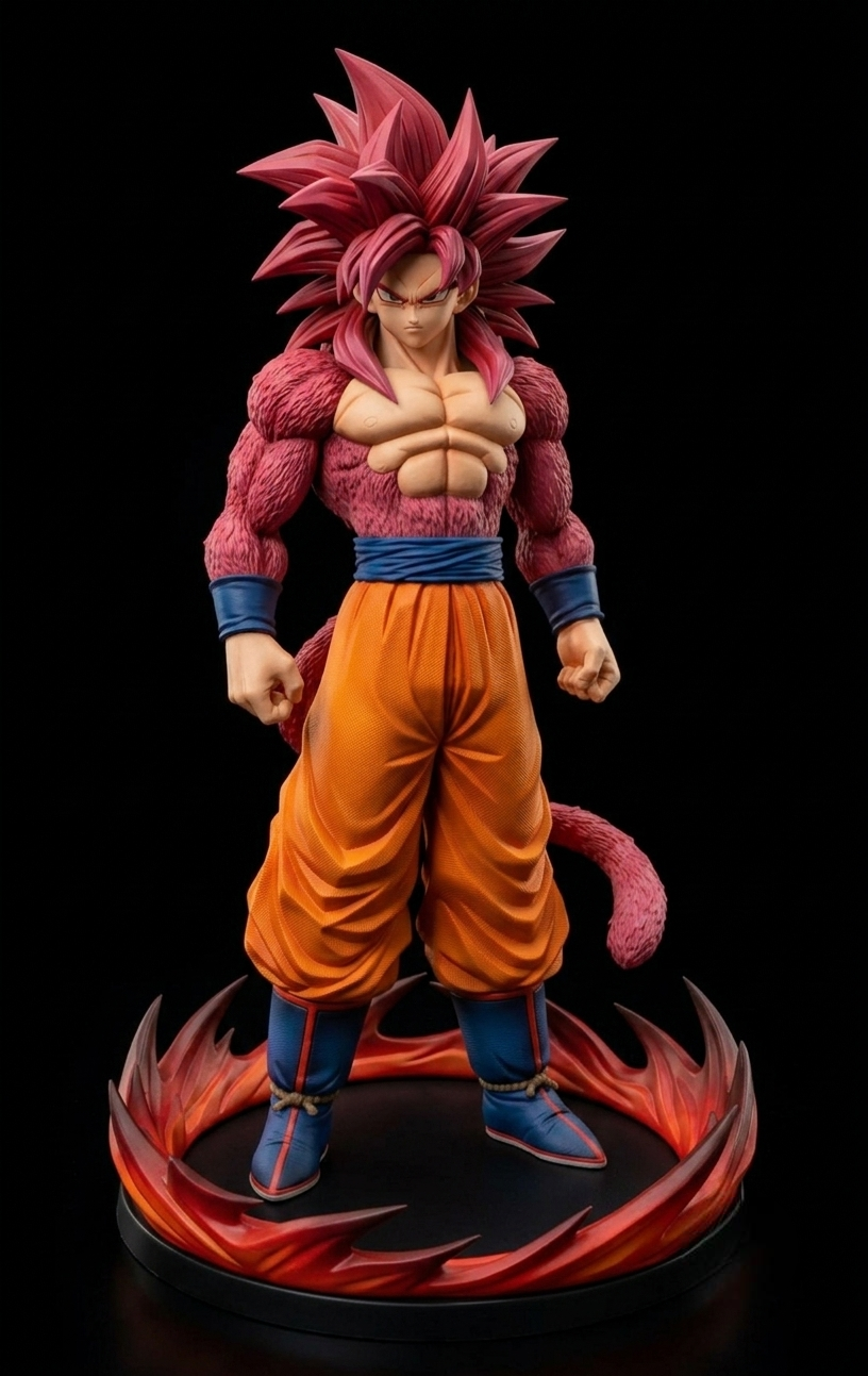 Estátua Goku Super Saiyan 4 (SSJ4)