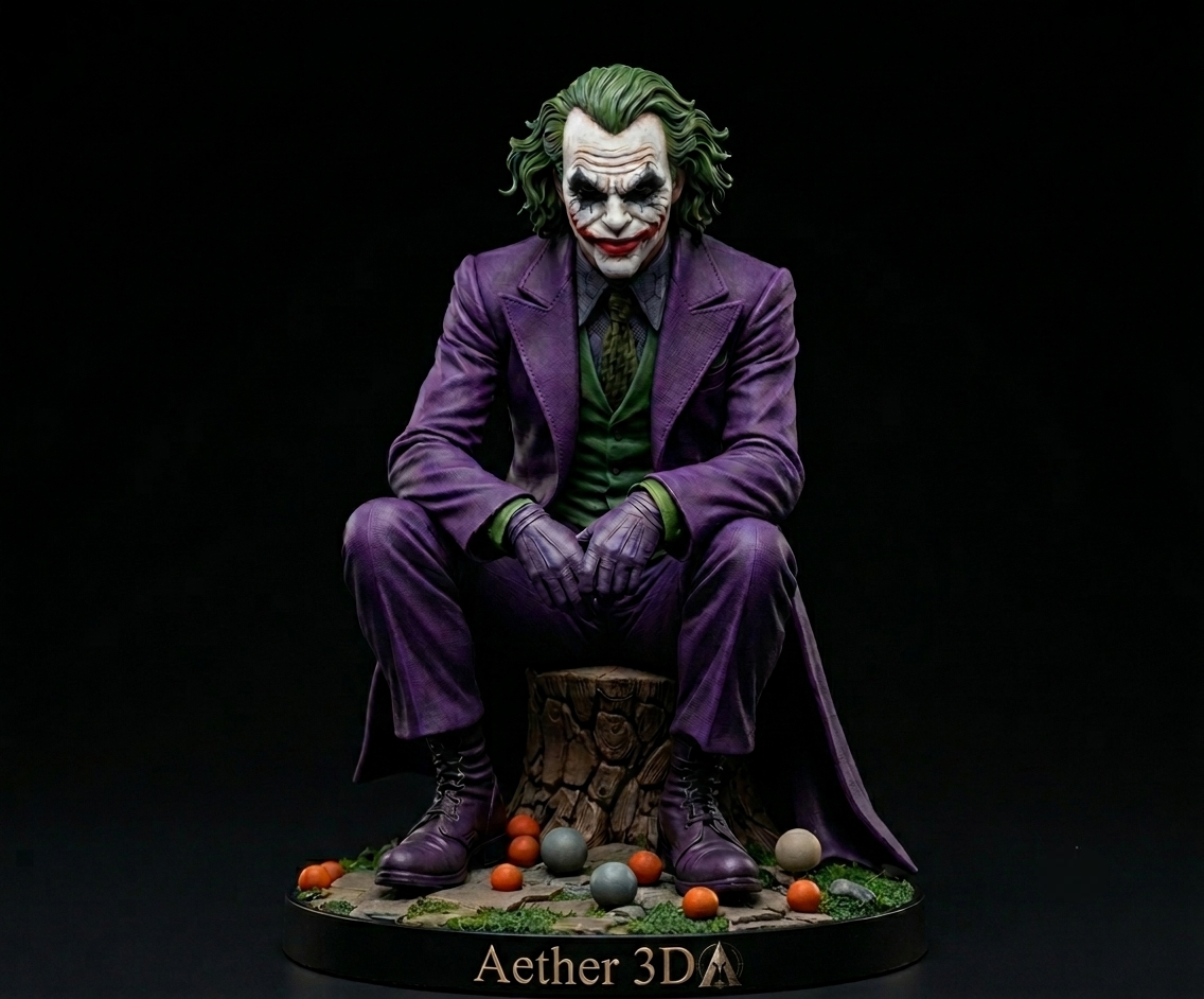 Estátua Coringa (Heath Ledger)